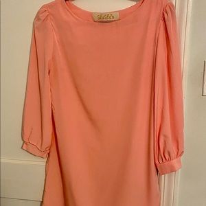 Lulus Pink Shift Dress